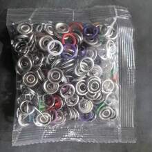 400pcs/100sets Five-Claw Snap Fastener Pliers, Metal Snap Button Fastener Pliers, Hollow And Solid Metal Claw Snap Fastener Kits, Suitable For Clothing Handmade Sewing, Ideal For DIY Crafts, Clothes, Hats And Sewing (Random Color) - Multicolor - View 6