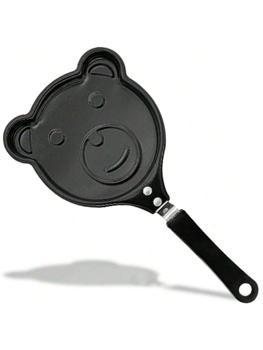 Mini Egg Frying Pan, Non-Stick Omelet Pan, Mini Non-Stick Frying Pan With Handle, Portable Camping Cooking Omelet Pan For Cooking Baking - Black - View 1