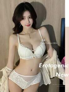 Women Bra And Panty Sets - blanco - Ver 4