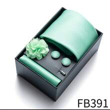 AlanKing 1 Set Handmade Solid Color Necktie Gift Box, Fashion Multi-Color Tie Suitable For Business Events, Weddings, Interviews, Work, An Ideal Gift Choice, Interview Attire, Business Elegant Matching, Fashionable Tie, Wedding Guest, Office Employee - Color Mixing - View 21