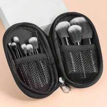 10pcs Mini Portable Makeup Brushes Set, Multi-Color Options,Brush Set,Makeup Brush Kit,Make Up Brush Set,Make Up Set Complete,Makeup Brush Set,Complete Makeup Kit,Brush Kit,Brushes Makeup Set,Makeup Gift Set,Set - 黑色 - 查看 4