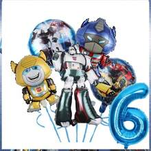 Hasbro 变形金刚气球场景装饰套装，送给好朋友的最佳节日礼物，派对氛围装饰，完美派对装饰，家居装饰，情人节礼物 - 彩色 - 查看 19