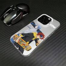 Anime SK8 The Infinity Phone Case, Compatible With  16, 15, 14, 13, 12, 11 Pro Max, X, XR, XS Max, 8, And 7 Plus Models - Shockproof Matte Back Cover. 17 Case Scover De  17 Pro Max - 混合顏色 - 查看 1