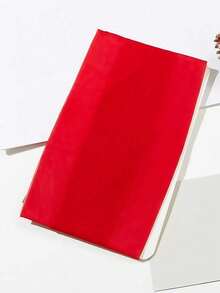 1双女士透明连裤袜，纯净迷人风格，防勾丝（红色踝袜），复古风打底裤，超薄红色渔网袜，性感 - 紅色 - 查看 4