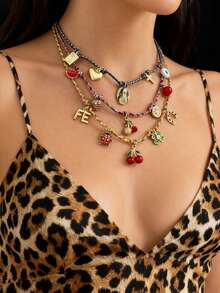 1PC Simple And Fashionable Ocean Style Copper Shell Resin Sea Fish Star Shell Freshwater Pearl Thin Hand Rope Female Beach Vacation Seaside Travel Party Summer Daily Dating Wear, Summer Versatile Models Hand Rope Jewelry Gift For Sisters Mother Girlfriends - Multicolor a - View 12