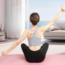 Ligas de Resistencia Profesionales 25 lbs, Bandas Elsticas en Forma de 8 para Ejercicio, Fisioterapia y Pilates - Morado - Ver 6