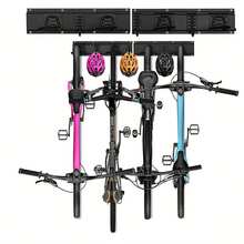 Bicycle Storage Rack Accessories - 4 Bike +3 Helmet - View 1
