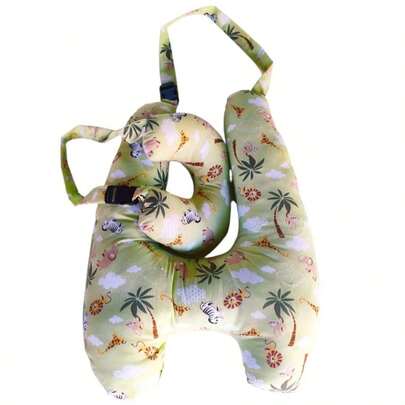 Almofada Em Forma H Adulto E Infantil Com Apoio Para Pescoço De Dormir Para Viagens Descanso