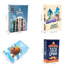5 Towers, Agent Avenue, ODIN & TacoLoco:2-6 Players, 20-60 Mins, Dexterity, Strategy & Party Games, Family Nights, Casual Gatherings & Solo Play. - Multicolor - View 2