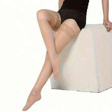 Trim Thigh High Stockings - Silky Smooth Texture, Flattering Over-The-Knee Design For A Sleek Look - Designed For Women, Includes Stockings And Hosiery For A Complete Look - 白色 - 查看 10