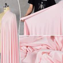 1pc High Elastic Knitted Cloth 75D Long Silk Viscose Spring And Summer Premium Breathable Soft Fabric Yoga Sports Clothing Diy Fabric 59inch Wide 36/108/180inch Long - Multicolor - View 9