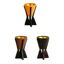 1pc Conical Wooden Grain Incense Burner, Middle Eastern Arabic Festival Fragrance Holder, Sandalwood Incense Burner - Multicolor - View 8