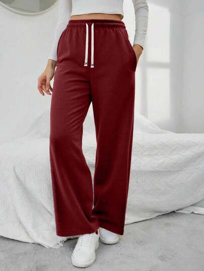 女士户外长裤，保暖内衬，防风，直筒裤型，抽绳腰带设计，适合寒冷冬季穿着