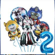 Hasbro 变形金刚气球场景装饰套装，送给好朋友的最佳节日礼物，派对氛围装饰，完美派对装饰，家居装饰，情人节礼物 - 彩色 - 查看 14