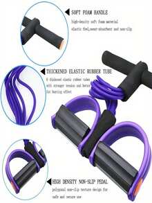 1 Set Home Workout Resistance Bands, 6 Stackable Lightweight Pull-Up Assist Bands, High-Tension Exercise Resistance Bands, Fitness Equipment - Ergonomic Design, Full Body Workout, Abs Training, Gymnastics, Elastic Fitness Bands, Strength Training, Exercise, Multiple Colors Available, Fashionable Fitness Gear, Comfortable Grip, Workout Accessories, Fitness Equipment - Multicolor - View 4