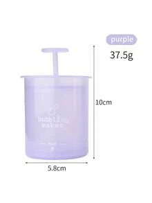 1PC Facial Cleanser Foaming Machine, Manual Face Washing And Cleansing Foaming Bottle, Body Wash Foaming Bubble, Foaming Foaming Milk Mixer - Random Color - View 4