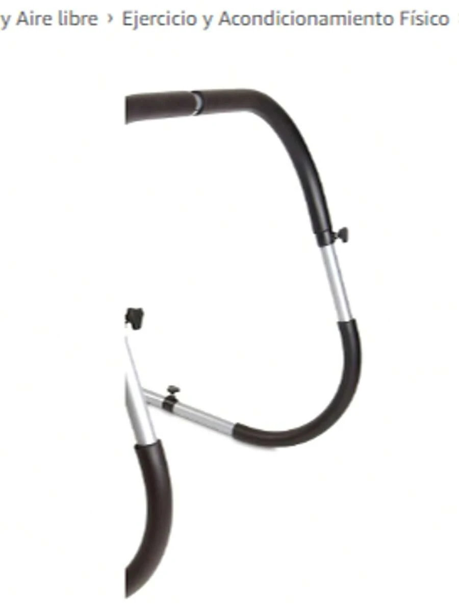 CAP Barbell HHC-CB4 AB Trainer Silver/Negro, Estándar - Negro - Ver 1