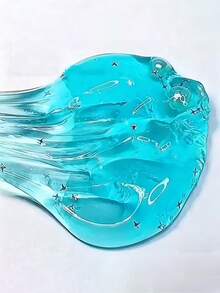 1件装高品质史莱姆套装，超柔软水晶泥，玩耍时会膨胀，减压玩具，渐变彩虹色史莱姆，流动渐变减压玩具，玩得越多越柔软 - 彩色 - 查看 8