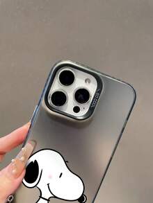 SNOOPY A Cartoon Animation  Dynamic Color Silver Shell Shockproof Tpu Material Phone Case Can Be Given As A Holiday Gift. It Is Applicable To Iphones. The New Model Is Suitable For IPhone13/14/15/16/17Pro Max Phone Cases - Nhiều màu - Xem 8