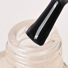 Libeine 二合一指甲强化护理液，10毫升，天然果冻裸色 - 适用于手部和足部指甲，增强光泽，亮泽面油，速干指甲油配方，透明指甲油