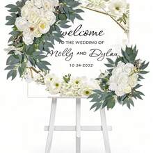 逼真的西部风格生日派对蛋糕装饰花，新森林系列甜点桌展示，节日桌面蛋糕装饰 - 白色 - 查看 2