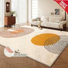 [Thảm nhung] Thảm lớn cho phòng khách, phòng ngủ, văn phòng và phòng học. Với họa tiết sọc hình học hiện đại, chiếc thảm cao cấp đa năng này lý tưởng cho phòng khách, phòng ngủ, phòng ăn, văn phòng và phòng chơi game. Được chế tác với thiết kế dệt hiện đại, nó làm nổi bật trang trí nội thất nhà bạn với những điểm nhấn phong cách. - Nhiều màu - Xem 17