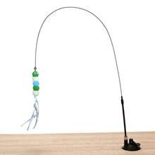 1 Đồ chơi tương tác gậy trêu mèo, chuông lông vũ nhân tạo thay thế cho thú cưng, thích hợp cho mèo tập thể dục và tự giải trí, gậy trêu cầm tay, nhiều loại côn trùng thay thế đầu - Nhiều màu - Xem 14