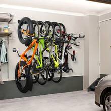 Bicycle Storage Rack Accessories - 4 Bike +3 Helmet - View 3