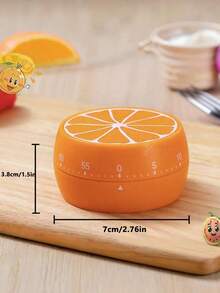 水果造型塑料厨房计时器 - 可爱设计，模拟学习时钟，学习休息周期的时间管理工具 - 无需电池，适用于各种计时用途。 - 彩色 - 查看 3