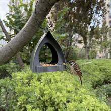 Squirrel & Bird Feeder, Suitable For Outdoor Use, Hanging Feeder, Large Wild Bird Feeder, For Cardinals & Chickadees, Durable Backyard Feeder