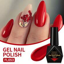 6支装 FOUR LILY 10ml 闪粉凝胶指甲油套装，光泽持久，不含酒精，沙龙级品质，适合DIY美甲，是送给女性的完美圣诞礼物，光泽凝胶，易于涂抹，凝胶指甲油，完美美甲 - 彩色 - 查看 7