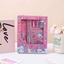 Sanrio Stationery Gift Set, Kuromi School Supplies, Back To School Campus Essentials - Pencils, Erasers, Sharpeners, My Melody, Hello Kitty. Ideal Birthday, Back To School, Halloween, Christmas, Thanksgiving Gifts For Students (Assorted Patterns And Colors Due To Production Batch Differences) - Multicolor - View 14