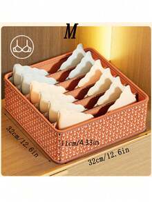 Drawer Type Underwear & Socks Storage Box, Student Dormitory Organizer, Wardrobe Divider Storage Container, Space-Saving