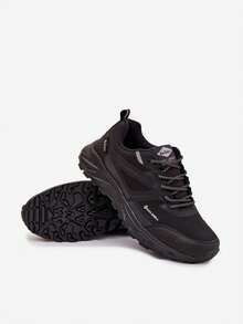 Giày đi bộ đường dài LeeCooper dành cho nam có màng Aqua Shell - Chống thấm nước và thoải mái, màu đen - màu đen - Xem 6