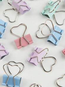 各种心形文件夹夹、平头文件夹夹、文件夹，用于整理学习资料、办公文件、照片和文档 - 办公、家庭、学校和手工用品