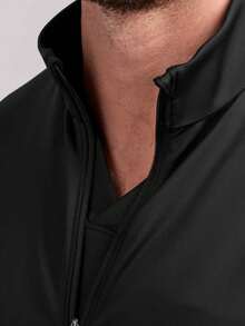 cimmuovere 男士长袖开襟多口袋翻领手术服 护士服 工作服 牙医保健 宠物医院 实验室工作服