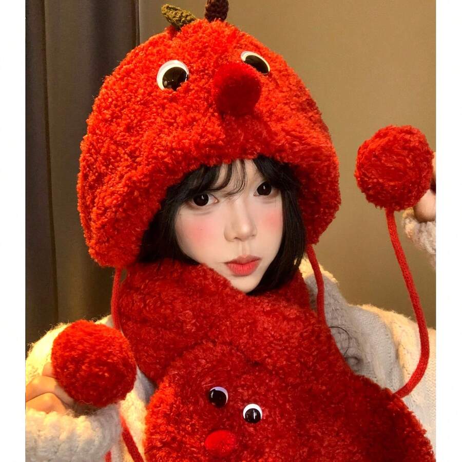 Women Funny Hat - Red [single Hat] - View 1