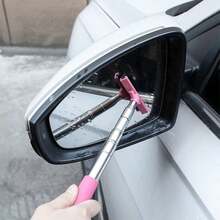 Cần gạt nước gương chiếu hậu ô tô có thể thu vào, dụng cụ vệ sinh gạt nước kính chắn gió có thể điều chỉnh từ 8,2" đến 38,6", phụ kiện ngoại thất và nội thất ô tô di động cho thời tiết mưa và sương mù - Một kích thước phù hợp với tất cả - Xem 6