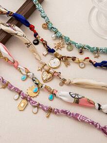 1 chiếc vòng cổ thép không gỉ hình giọt nước hình lục giác mặt trời cỏ ba lá phong cách Bohemian mới, mạ vàng 18k, tôn lên nét quyến rũ độc đáo của phụ nữ, phù hợp để đeo hàng ngày, trang phục dự tiệc và giao lưu, có thể đeo như bùa hộ mệnh, trang phục dự lễ hội âm nhạc. Trang sức dành cho phụ nữ. - màu sắc - Xem 6