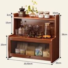 Desktop Cup Holder, Tabletop Cup Rack For Tea, Coffee Mugs, Water Glasses, Small Storage Organizer Display Shelf - Multicolor - View 2