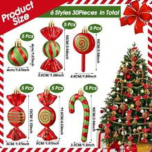 Christmas Party Supplies - Red and Green - View 3