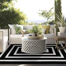 Kitchen Mat & Kitchen Rug - Noir et blanc - Voir 2