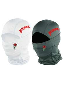 1 szt./2 szt. unisexowa kominiarka z nadrukiem, ocieplacz na szyję, oddychająca nakrycie głowy do uprawiania sportów na świeżym powietrzu, odpowiednia na codzienne wyjścia, wędrówki, wędkowanie, dojazdy do pracy