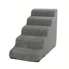 Escaleras para mascotas, escalones de escalera para perros, escaleras para cama de perro grande/mediano/pequeño, escalera antideslizante, escaleras de escalada para cama de gato - Negro - Ver 6