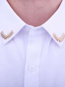 Minimalism Unique New Style Charm Golden Silvery Ear Of Wheat Brooch Daily Vacation Music Festival Party Suitable For Both Men And Women Gift From A Best Friend - Ear Of Wheat - View 2