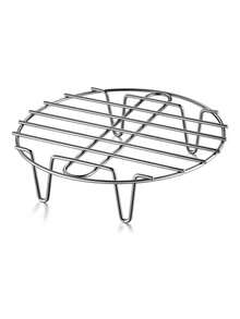 1pc Stainless Steel Steaming Rack, Universal Steamer Shelf For Rice Cooker, Heat Resistant Steamer Stand