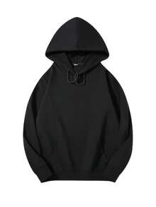 Men Sweatshirts - Black - View 2