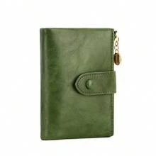 Fashionable New Double Zipper Women Wallet With Detachable Mini Card Holder - Vintage Korean Style Tri-Fold Coin Purse Suitable For Students Compact And Practical For Daily Use For Women Wallet Purse Wallet Small Wallet Cute Wallet