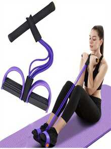 1 Set Home Workout Resistance Bands, 6 Stackable Lightweight Pull-Up Assist Bands, High-Tension Exercise Resistance Bands, Fitness Equipment - Ergonomic Design, Full Body Workout, Abs Training, Gymnastics, Elastic Fitness Bands, Strength Training, Exercise, Multiple Colors Available, Fashionable Fitness Gear, Comfortable Grip, Workout Accessories, Fitness Equipment - Multicolor - View 2