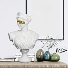 Miduu 11.8" Classic Greek Venus De Milo Bust Statue Resin Roman Godd Of Love And Beauty Sculpture Figurine For Home Décor Large Antique - 安娜面具 - 查看 3